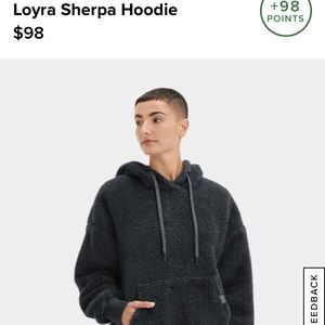 Loyra Leopard Print Sherpa Hoodie